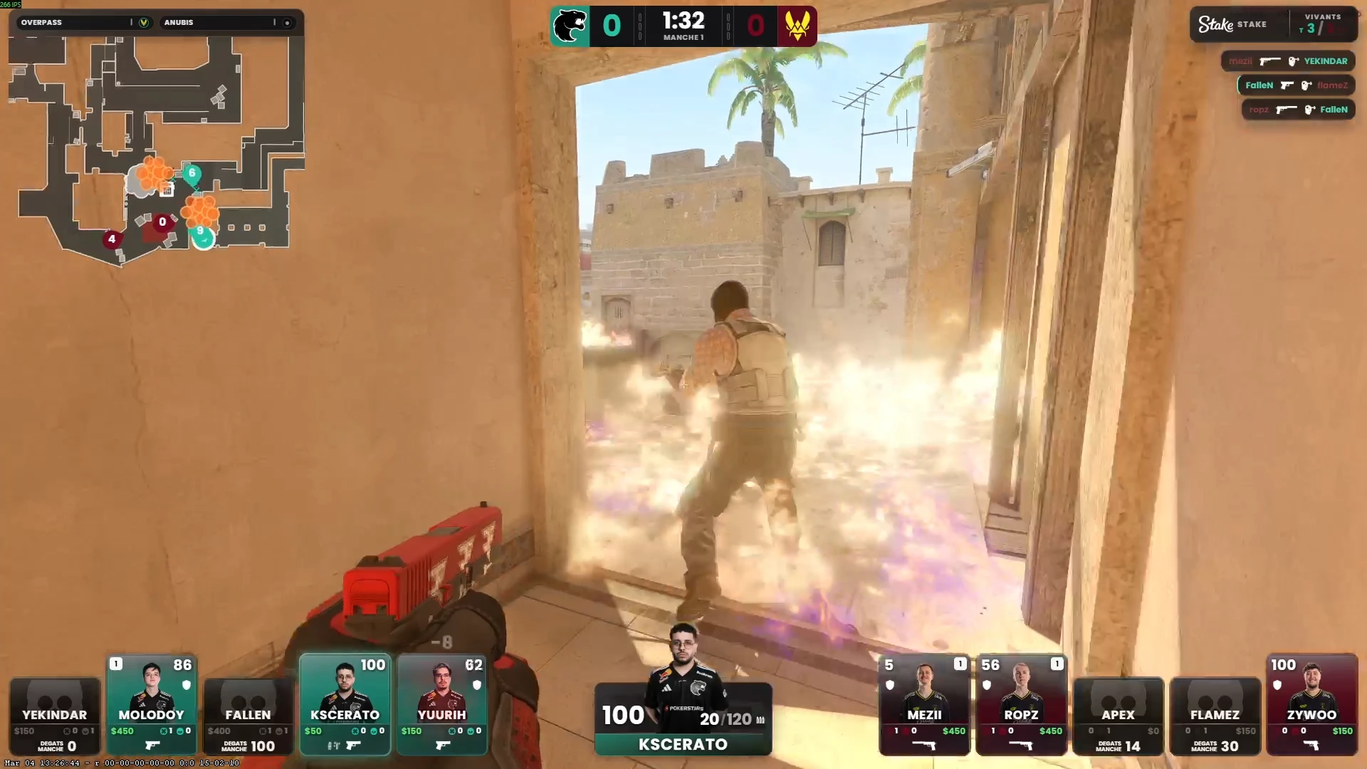 CutROOM CS2 HUD with extended player and scoreboard layout